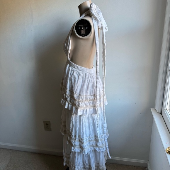 HANNAH DAVINA DRESS, GARDENIA - Picture 9 of 15